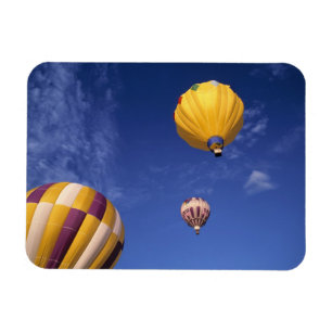 Imán EE. UU., Idaho, Valle de Teton. Globos aerostático
