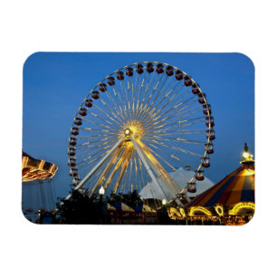 Imán EE.UU., Illinois, Chicago, Cityscaps, Luz