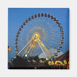 Imán EE.UU., Illinois, Chicago, Cityscaps, Luz