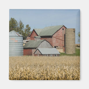 Imán EE. UU., IOWA, Froelich: Granja antigua