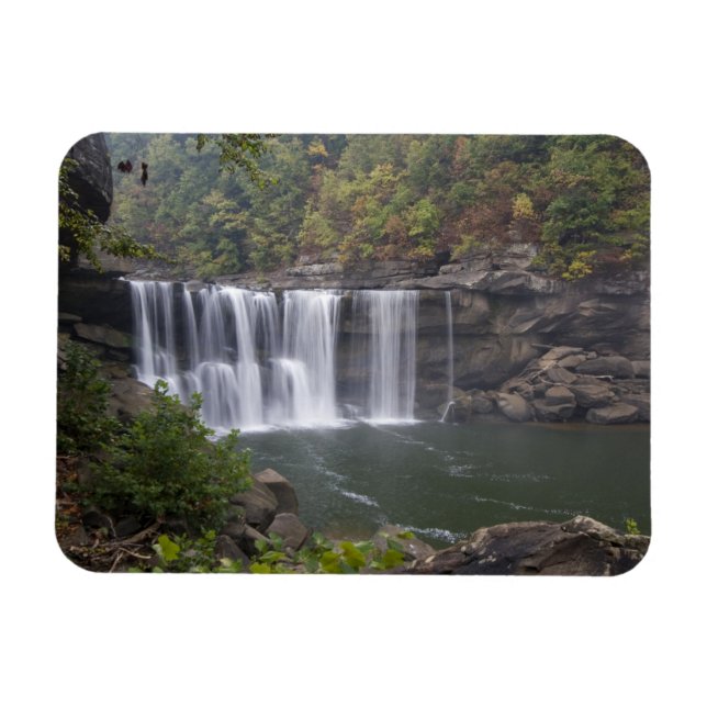 Imán EE. UU. - Kentucky. Cumberland Falls en el (Horizontal)