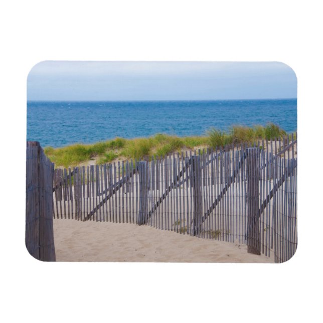 Imán EE. UU., Massachusetts. Dunas y camino (Horizontal)