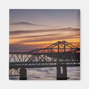 Imán EE. UU., Mississippi, Vicksburg. Carretera I-20 y