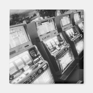 Imán EE. UU., Nevada, Las Vegas: máquinas tragamonedas 