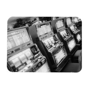 Imán EE. UU., Nevada, Las Vegas: máquinas tragaperras d