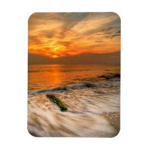 Imán EE. UU., Nueva Jersey, Cape May. Scenic On Cape Ma
