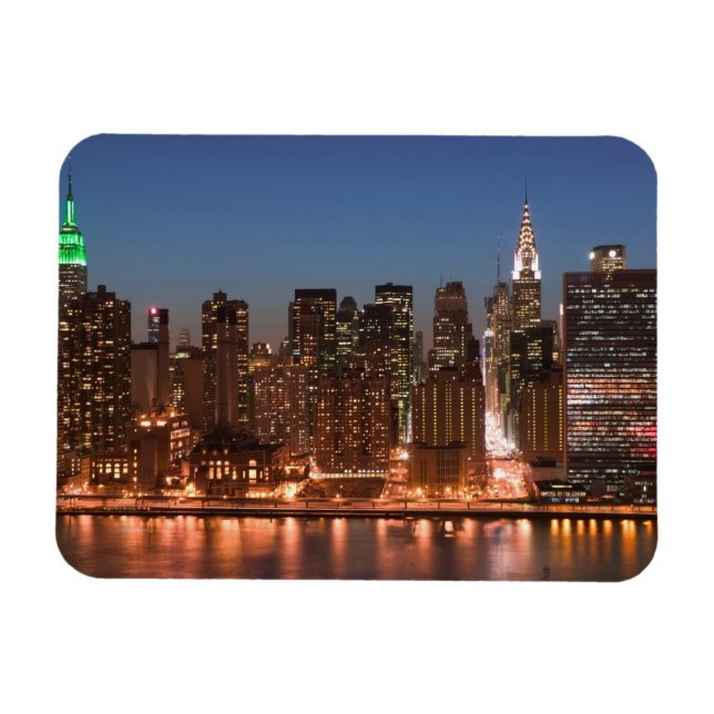 Imán EE.UU., Nueva York, Nueva York, Manhattan: Aérea (Horizontal)