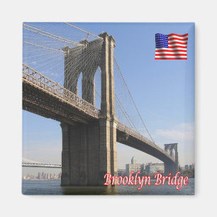 Imán EE.UU. - Nueva York - Puente de Brooklyn