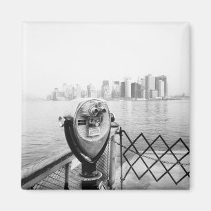Imán EE. UU., NUEVA YORK: Visor panorámico de la ciudad
