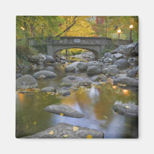Imán EE. UU., Oregón, Ashland, Lithia Park. Otoño