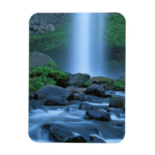 Imán EE. UU., Oregón, Columbia Gorge, Latourell Falls