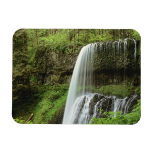 Imán EE.UU., Oregón, Parque Estatal Silver Falls. Infe