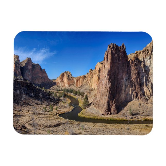 Imán EE. UU., Oregón, Parque Estatal Smith Rock (Horizontal)