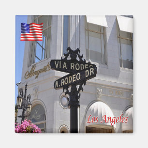 Imán EE.UU. Rodeo Drive de Los Angeles Beverly Hills