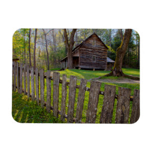 Imán EE. UU., Tennessee, cabaña en Cades Cove