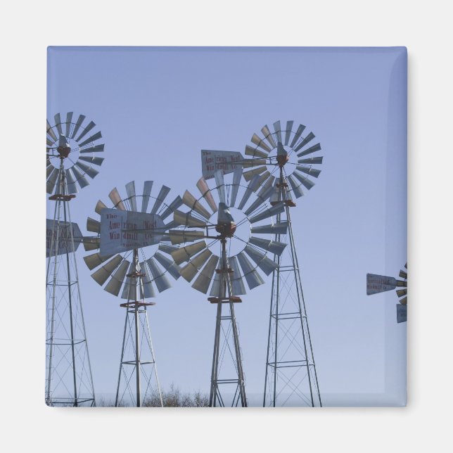 Imán EE. UU., TEXAS, Lubbock: Centro de Energía Eólica  (Frente)