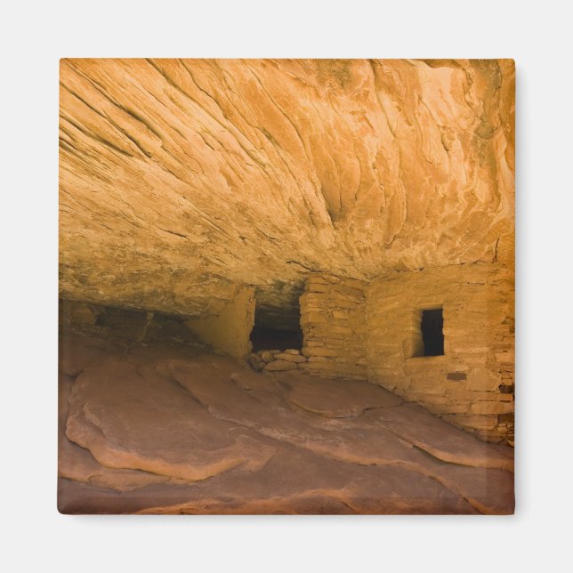 Imán EE. UU., Utah, Cedar Mesa, Mule Canyon. Arenisca (Frente)