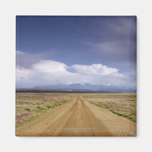 Imán EE.UU., Utah, el cruce de la carretera Dirt