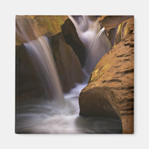 Imán EE. UU., Utah, Escalante Wilderness. Cascada en 2