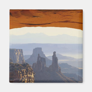 Imán EE. UU., Utah, Parque Nacional Canyonlands, Vista 