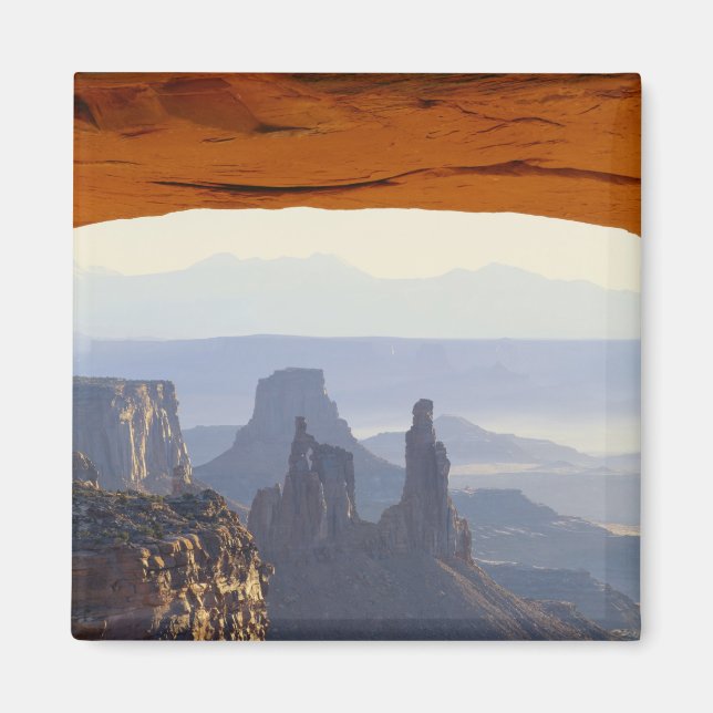 Imán EE. UU., Utah, Parque Nacional Canyonlands, Vista  (Frente)