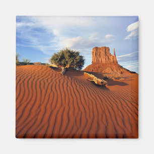 Imán EE. UU., Utah, Valle de los Monumentos. El viento 