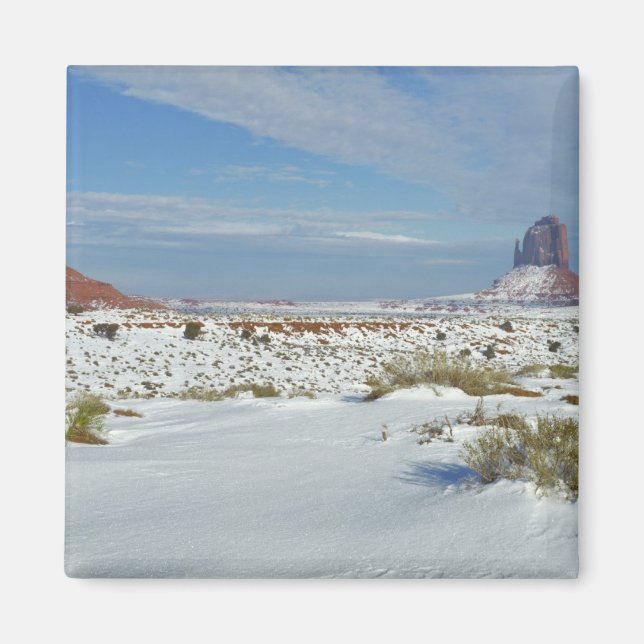 Imán EE. UU., Utah, Valle de los Monumentos. Muestra ar (Frente)