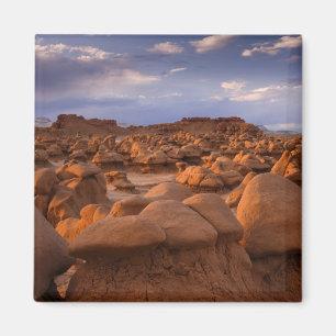 Imán EE.UU.;Utah. Vista del Parque Estatal Goblin Valle