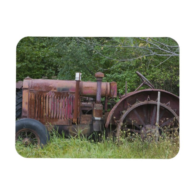 Imán EE. UU., Vermont, MANCHESTER: Tractor agrícola ant (Horizontal)