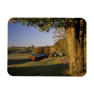 Imán EE. UU., Vermont, sur de Woodstock, Jenne Farm en