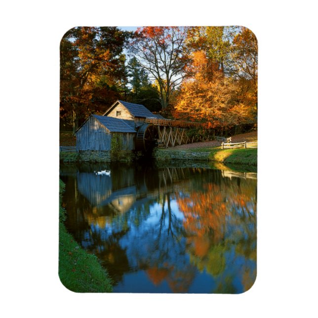 Imán EE. UU., Virginia, Blue Ridge Parkway, Mabry Mill (Vertical)