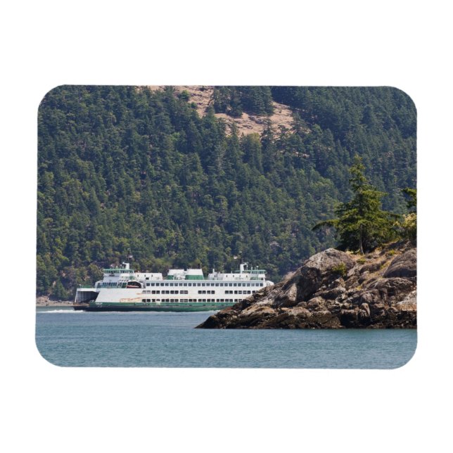 Imán EE. UU., WA. Washington State Ferries (Horizontal)
