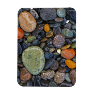 Imán EE. UU., Washington, isla Lopez, playa Agate