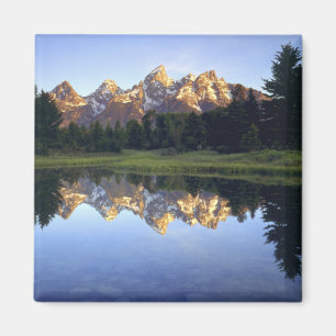 Imán EE. UU., Wyoming, Parque Nacional Grand Teton. Gra