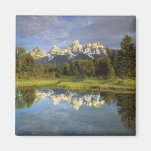 Imán EE. UU., Wyoming, Parque Nacional Grand Teton. Gra