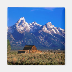 Imán EE. UU., Wyoming, Parque Nacional Grand Teton, Mañ