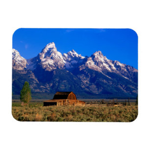 Imán EE.UU., Wyoming, Parque Nacional Grand Teton, mañ