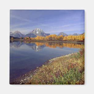 Imán EE. UU., Wyoming, Parque Nacional Grand Teton. Mt.