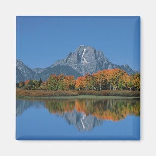 Imán EE. UU., Wyoming, Parque Nacional Grand Tetons en 