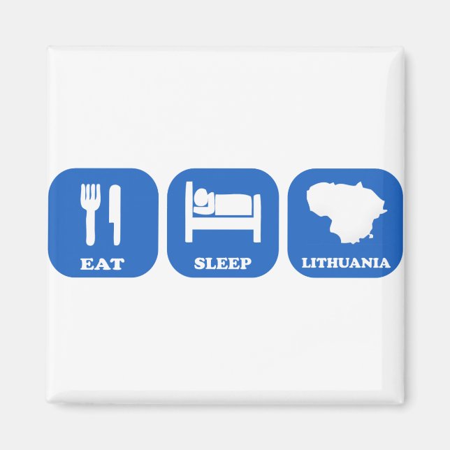 Imán Eee Sleep Lituania (Frente)