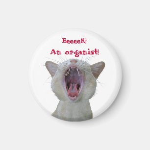 Imán ¡Eeek! ¡Un organista!