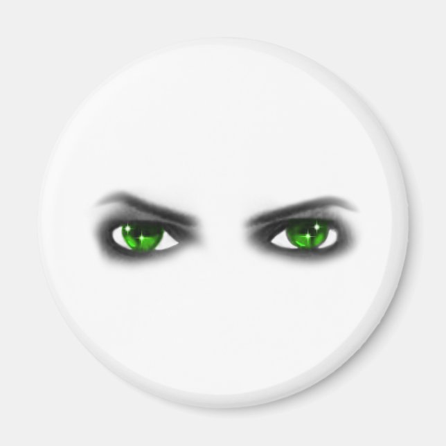 Imán Eerie Green Eyes (Frente)