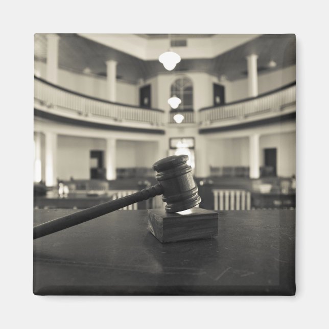 Imán EEUU, Alabama, Monroeville. Casa de escritores (Frente)