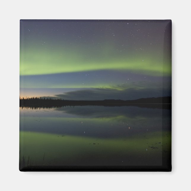 Imán EEUU, Alaska, Círculo Ártico, Bettles. Es (Frente)