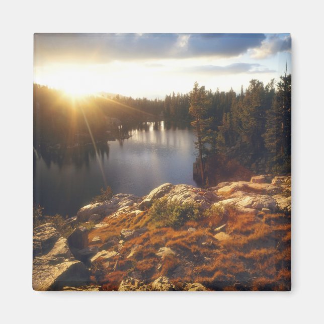 Imán EEUU, California, Sierra Nevada. Atardecer (Frente)