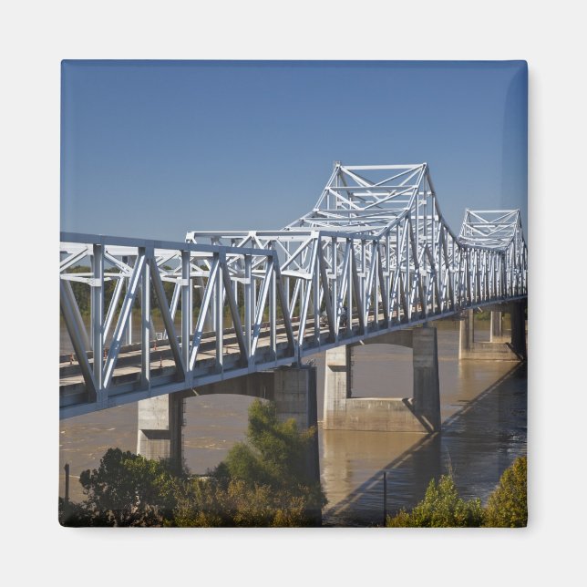 Imán EEUU, Mississippi, Vicksburg. Autopista I-20 (Frente)