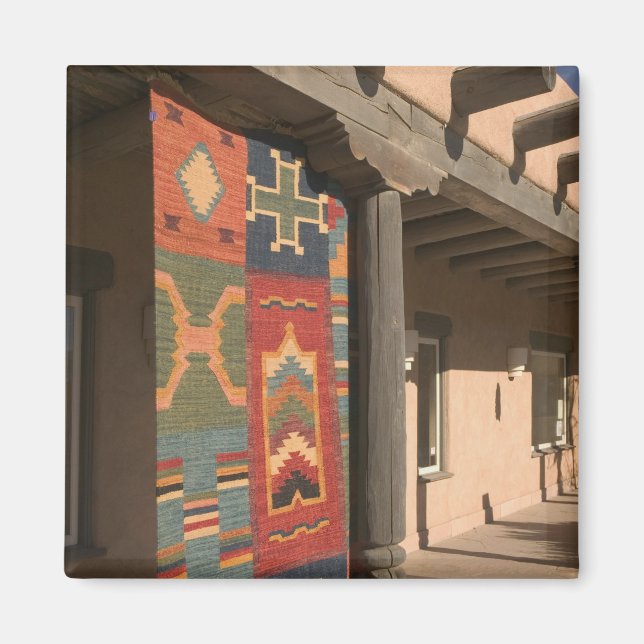 Imán EEUU, Nuevo México, Taos: Kit de la Galería de Rug (Frente)