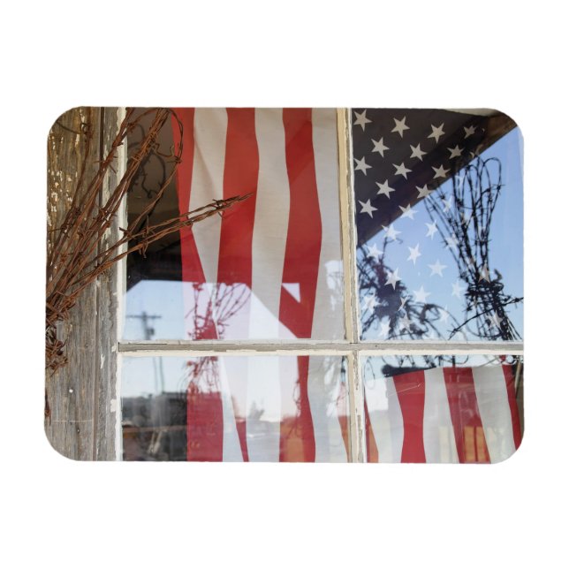 Imán EEUU, Oregón, Shaniko. Marcar en la ventana situad (Horizontal)