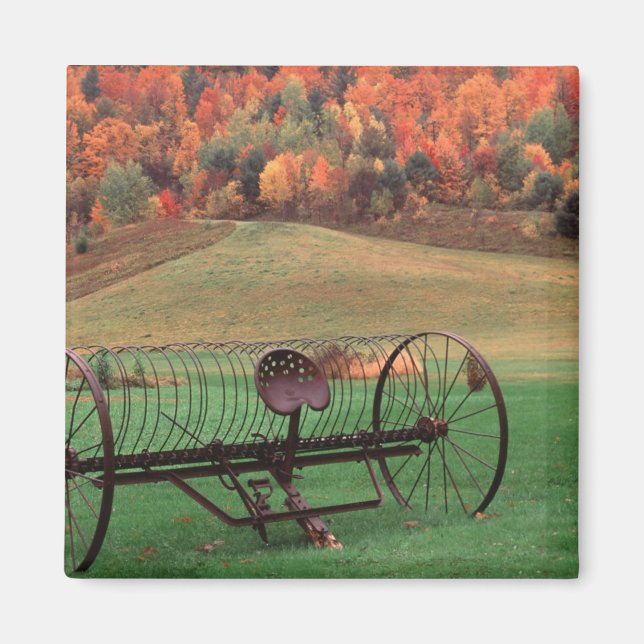 Imán EEUU, Vermont, Granja. (Frente)