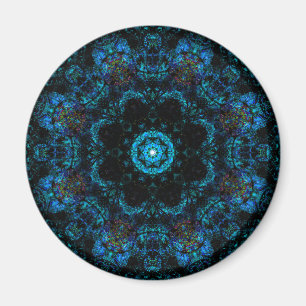 Imán Efecto Aqua Kaleidoscope,